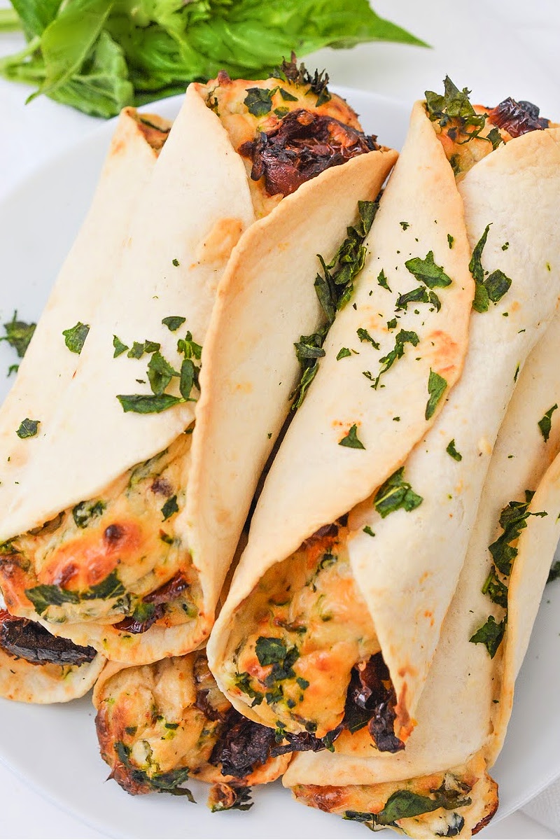 basil rolls