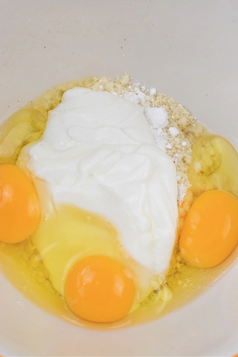 Mixing pancake batter