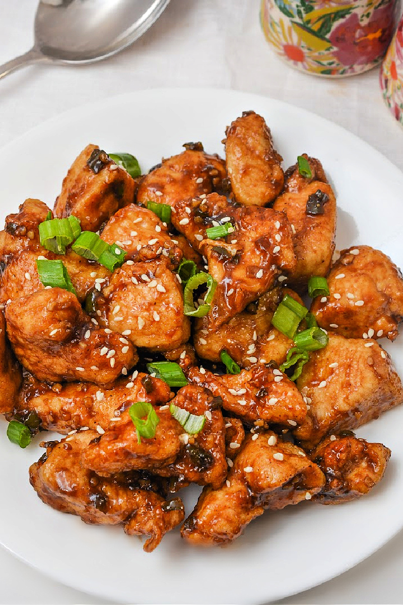 Low Carb Sweet Chili Chicken