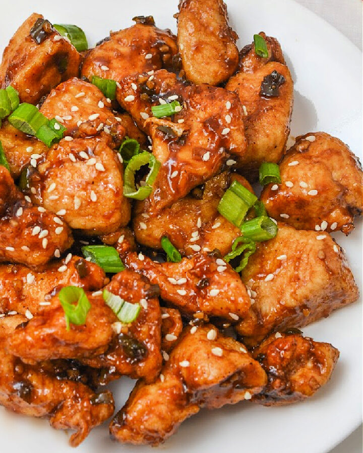 Low Carb Sweet Chili Chicken