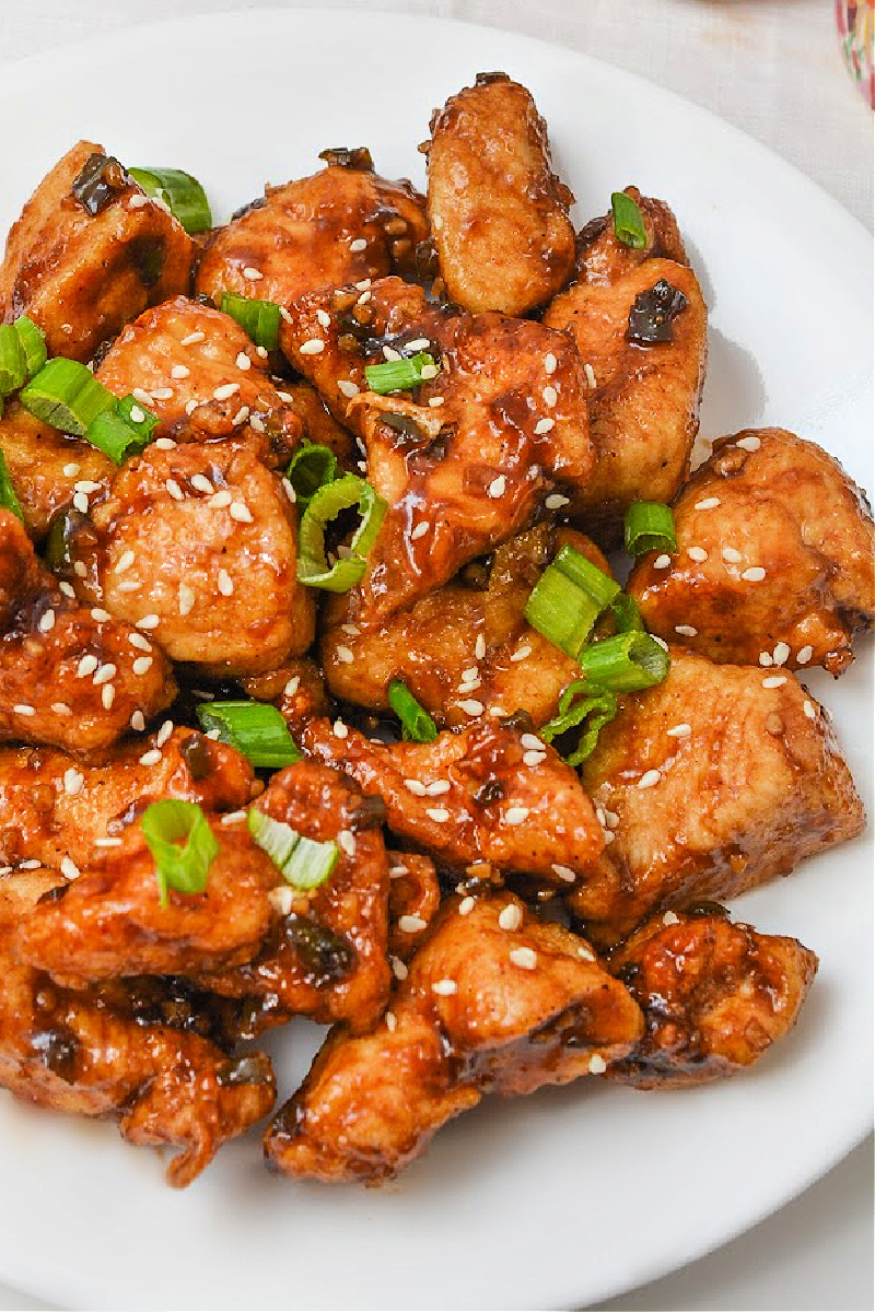 Low Carb Sweet Chili Chicken