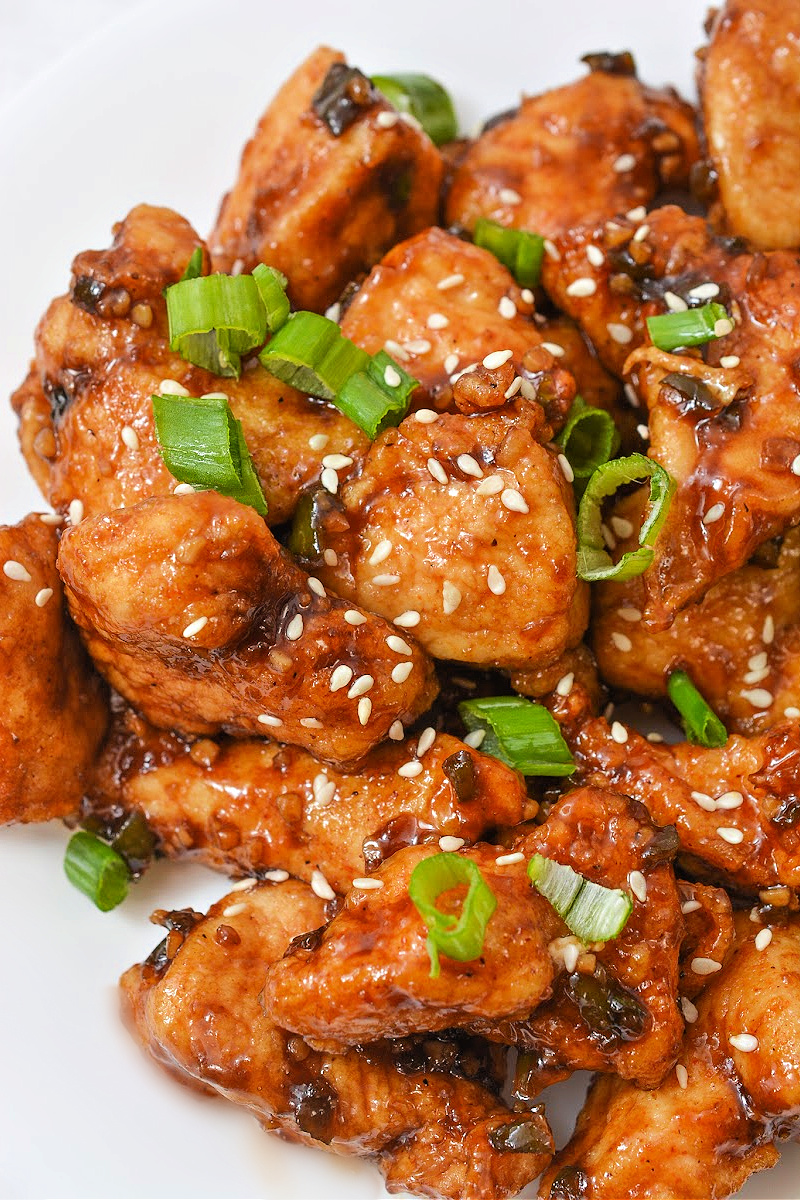 Low Carb Sweet Chili Chicken