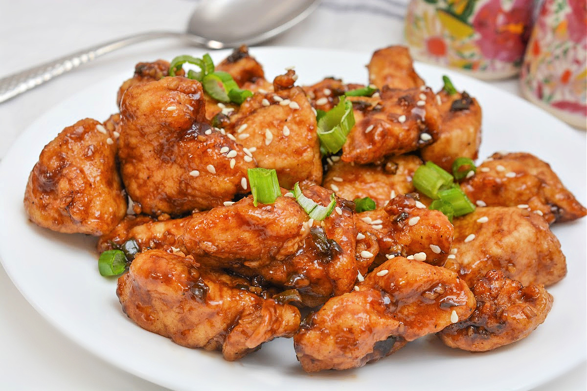 Low Carb Sweet Chili Chicken