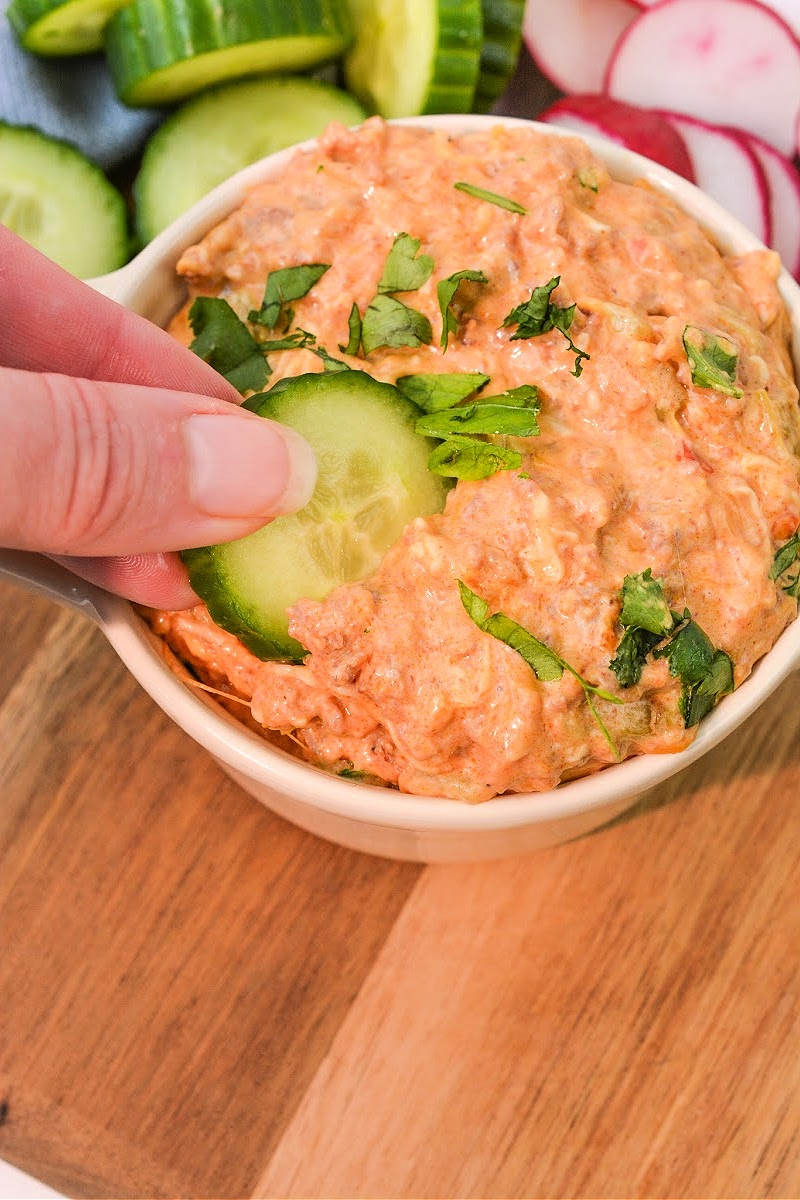 Keto Sausage and Chorizo Dip