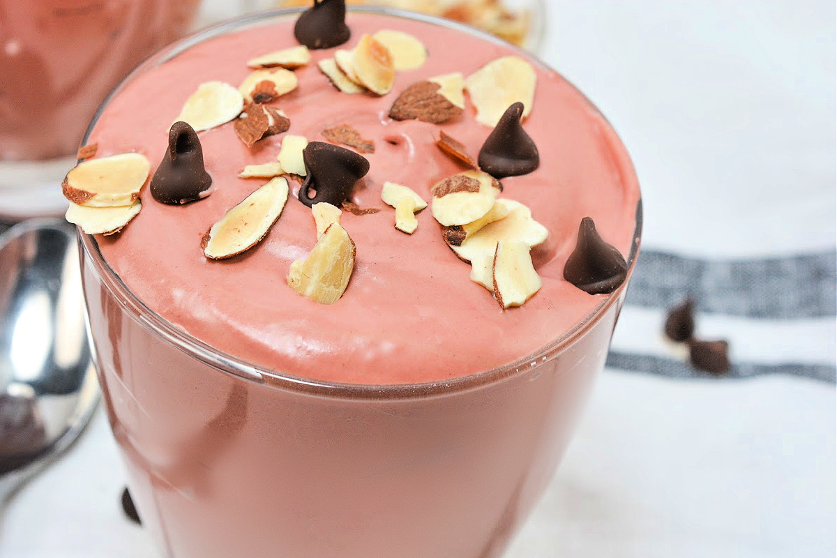 Low Carb Cherry Chocolate Cheesecake Fluff