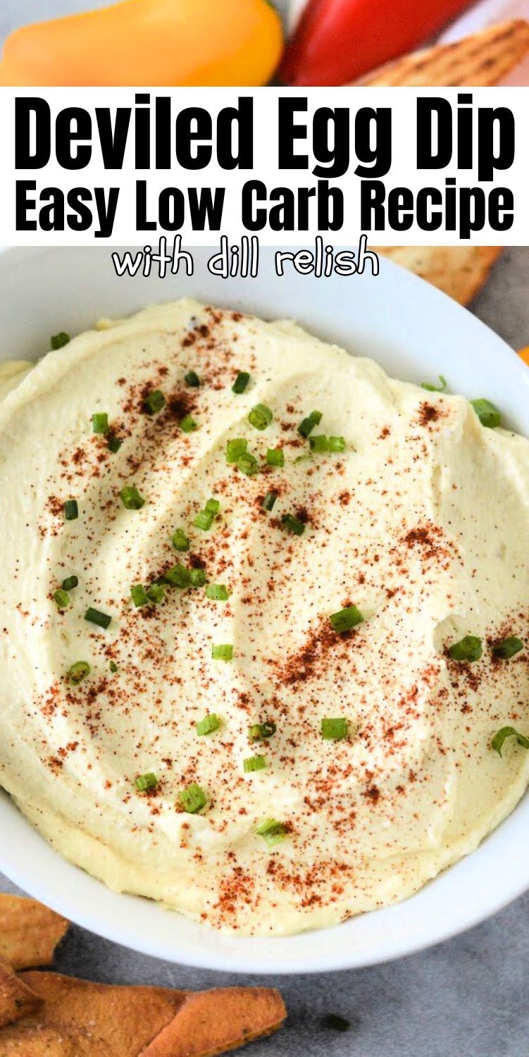 Low-Carb Deviled Egg Dip