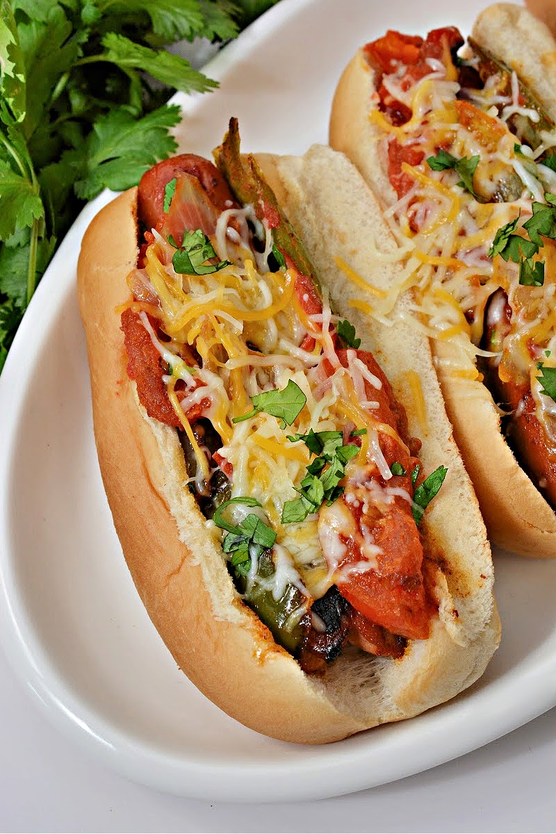 Keto TikTok Mexican Hot Dog Skillet