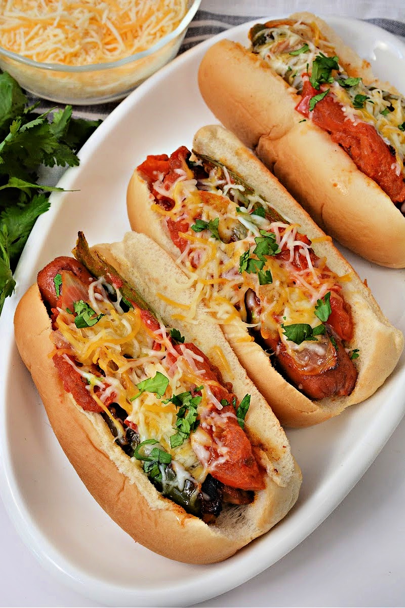 Keto TikTok Mexican Hot Dog Skillet