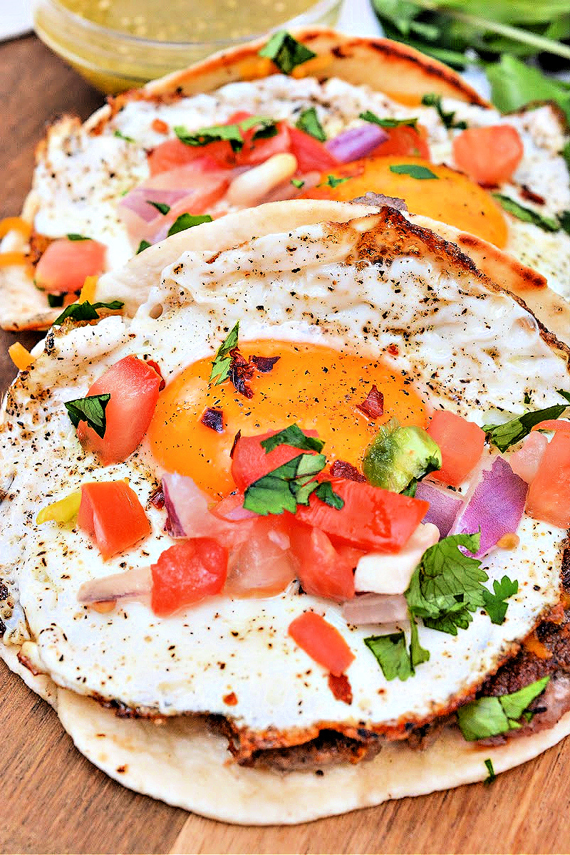 Keto Breakfast SmashBurger Tacos