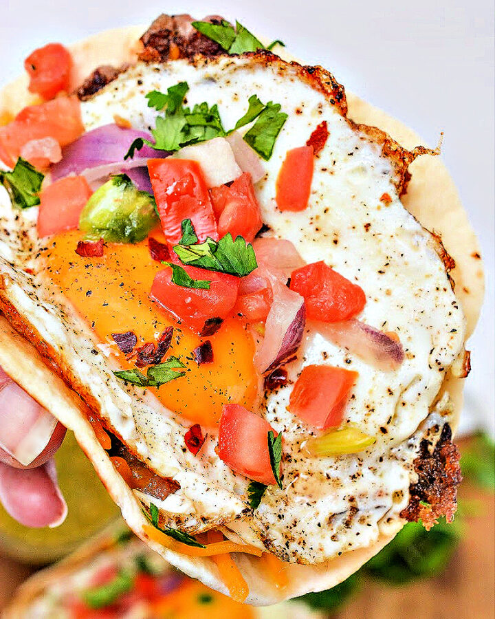 Keto Breakfast SmashBurger Tacos