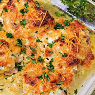 Keto Baked Cheesy Ranch Chicken Thighs