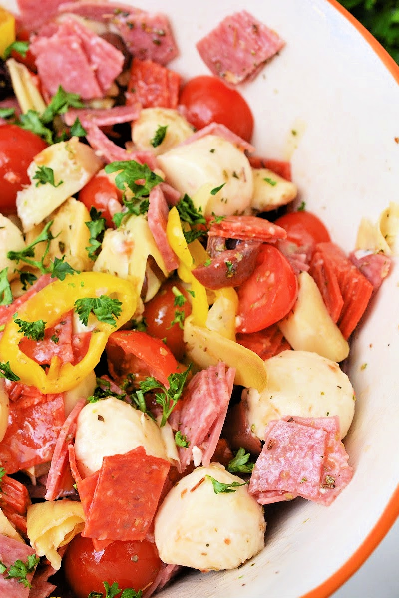 Keto No Pasta Pasta Salad