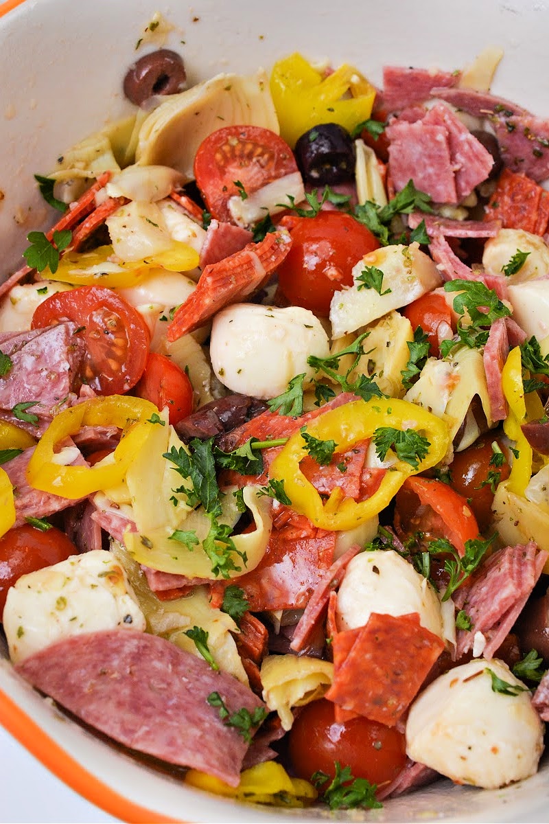 Keto No Pasta Pasta Salad