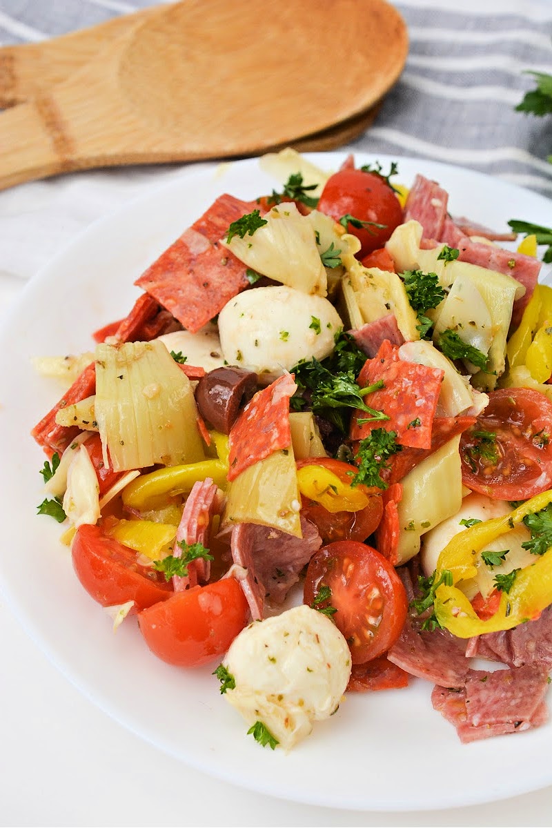 Keto No Pasta Pasta Salad