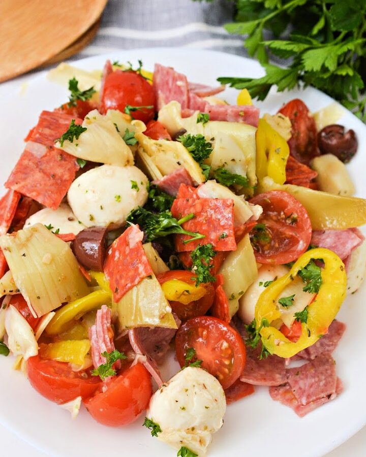 Keto No Pasta Pasta Salad