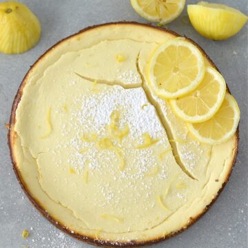 Keto High Protein Lemon Cheesecake
