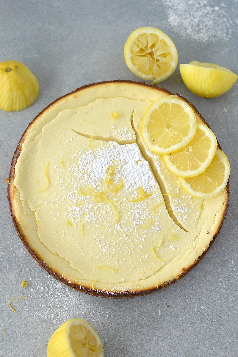 Keto High Protein Lemon Cheesecake