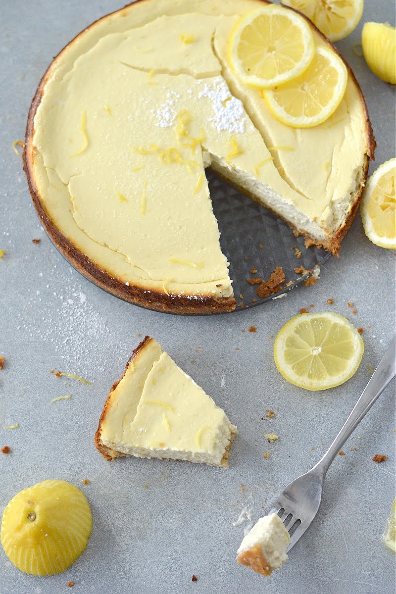 Keto High Protein Lemon Cheesecake