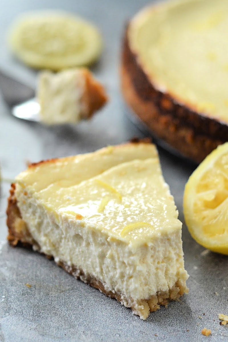 Keto High Protein Lemon Cheesecake