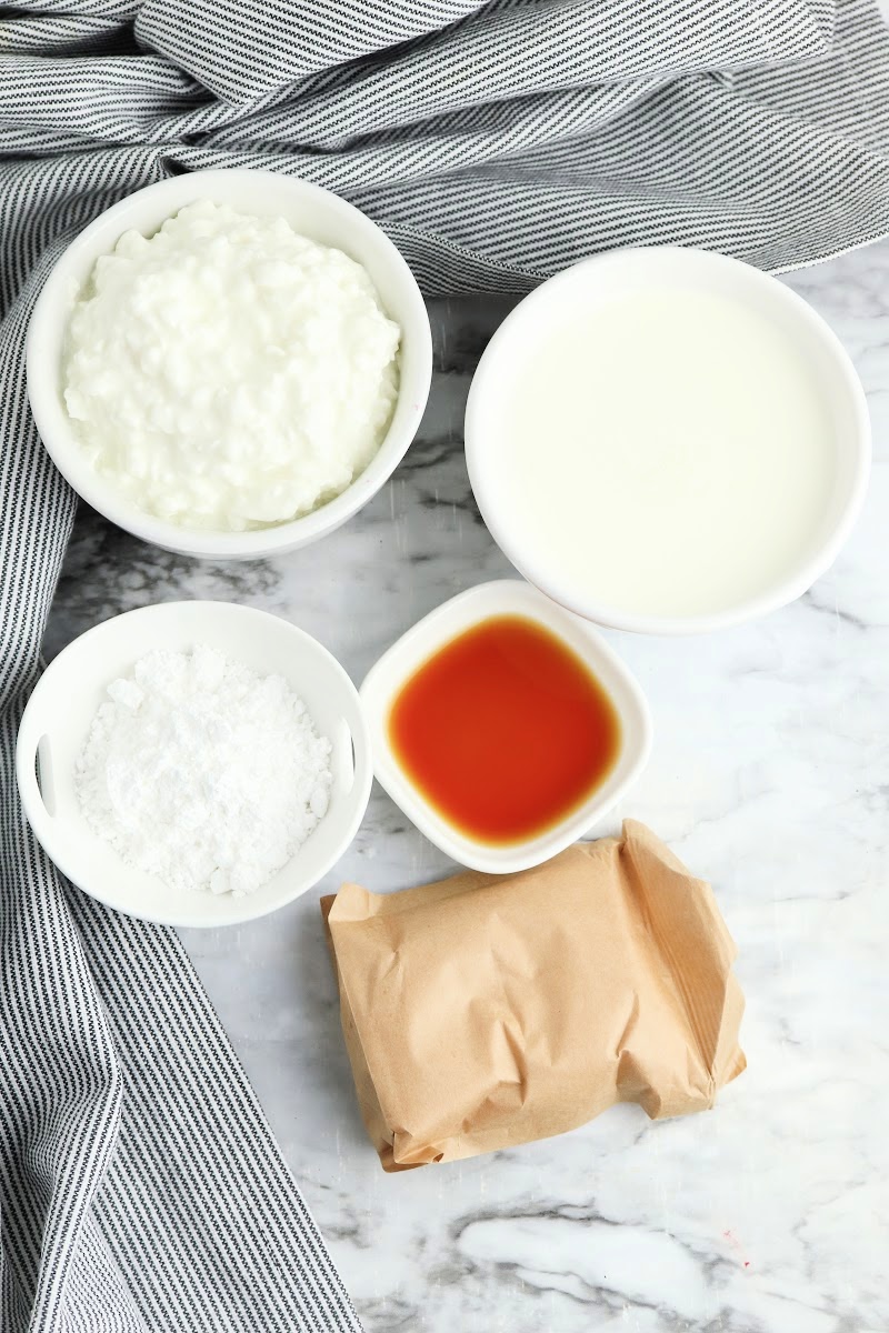 Keto Creamsicle Cottage Cheese Jello Salad Ingredients