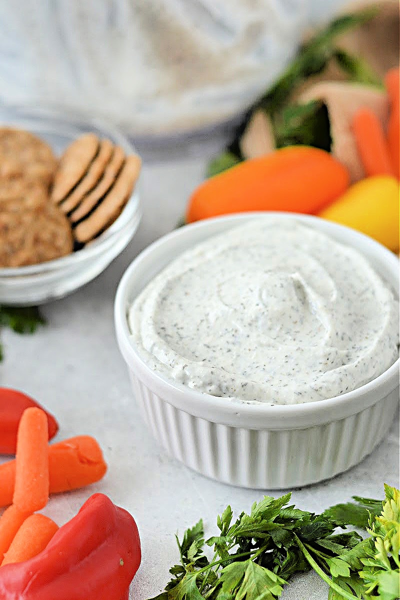 Low Carb Cottage Cheese Ranch Dip