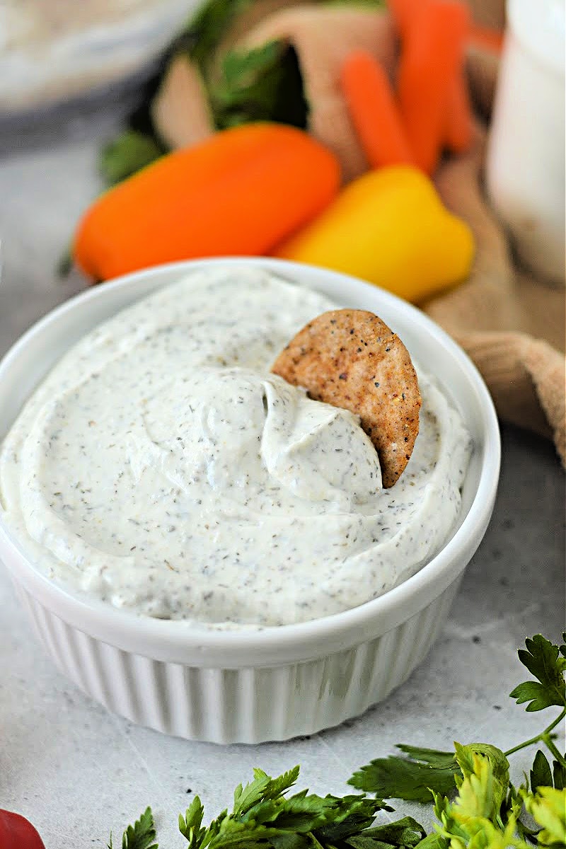 Low Carb Cottage Cheese Ranch Dip