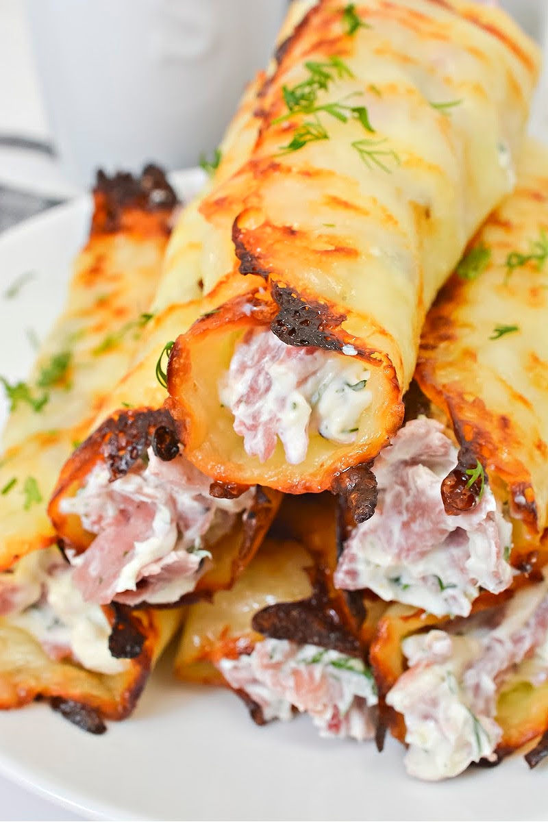 Keto Pastrami Cream Cheese Roll Ups