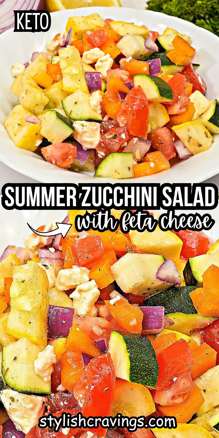 Keto Vegetable Summer Salad