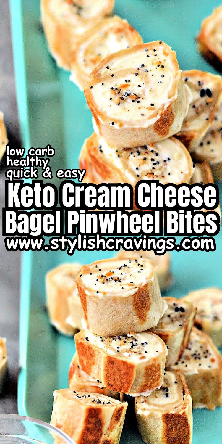 Keto Cream Cheese Bagel Bites
