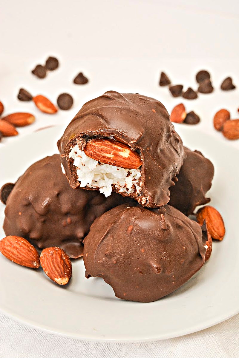 Keto Almond Joy Clusters