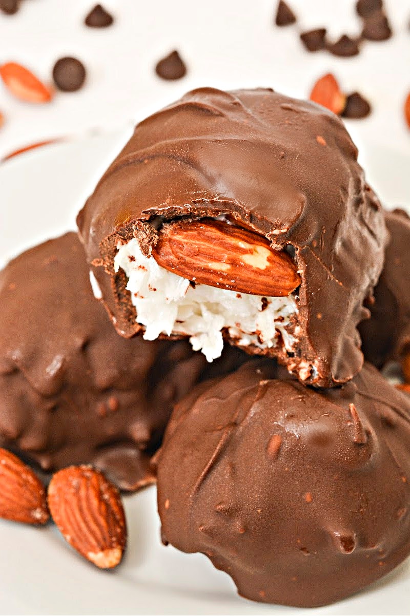 Keto Almond Joy Clusters