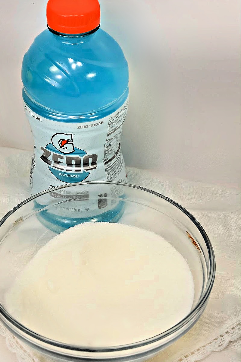 Keto Gatorade Sorbet Ingredients