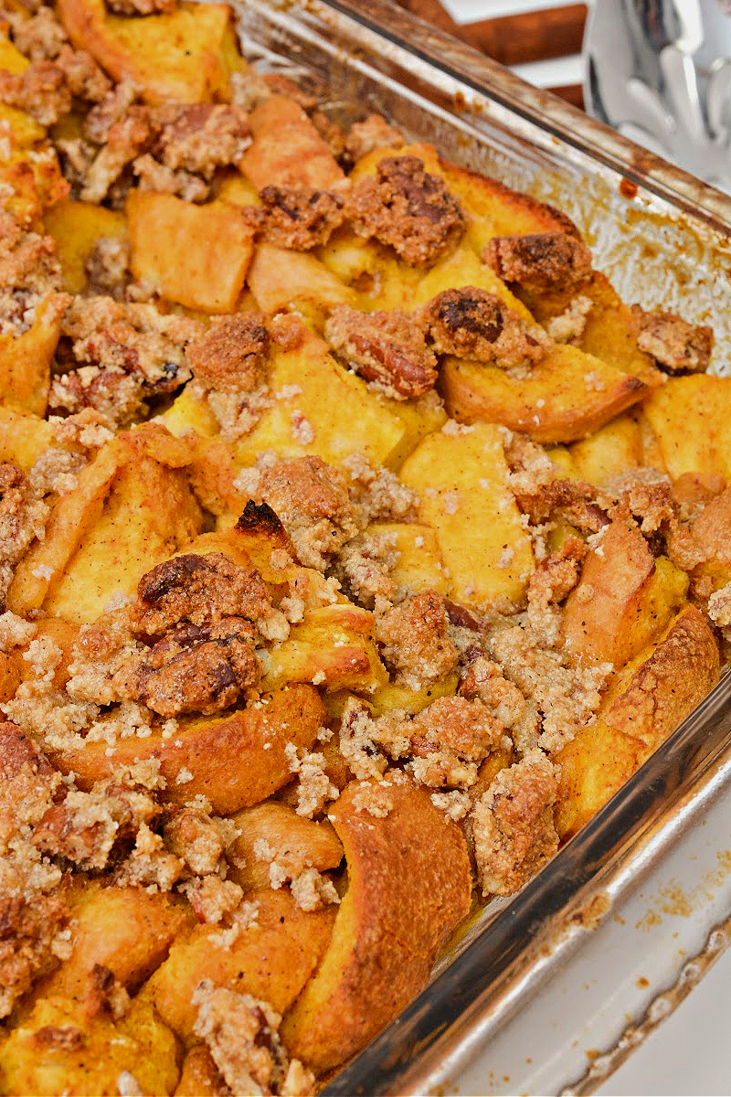 Keto Pumpkin French Toast Bake