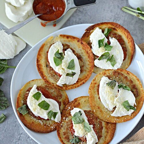 Keto Chicken Parm Smash Burgers