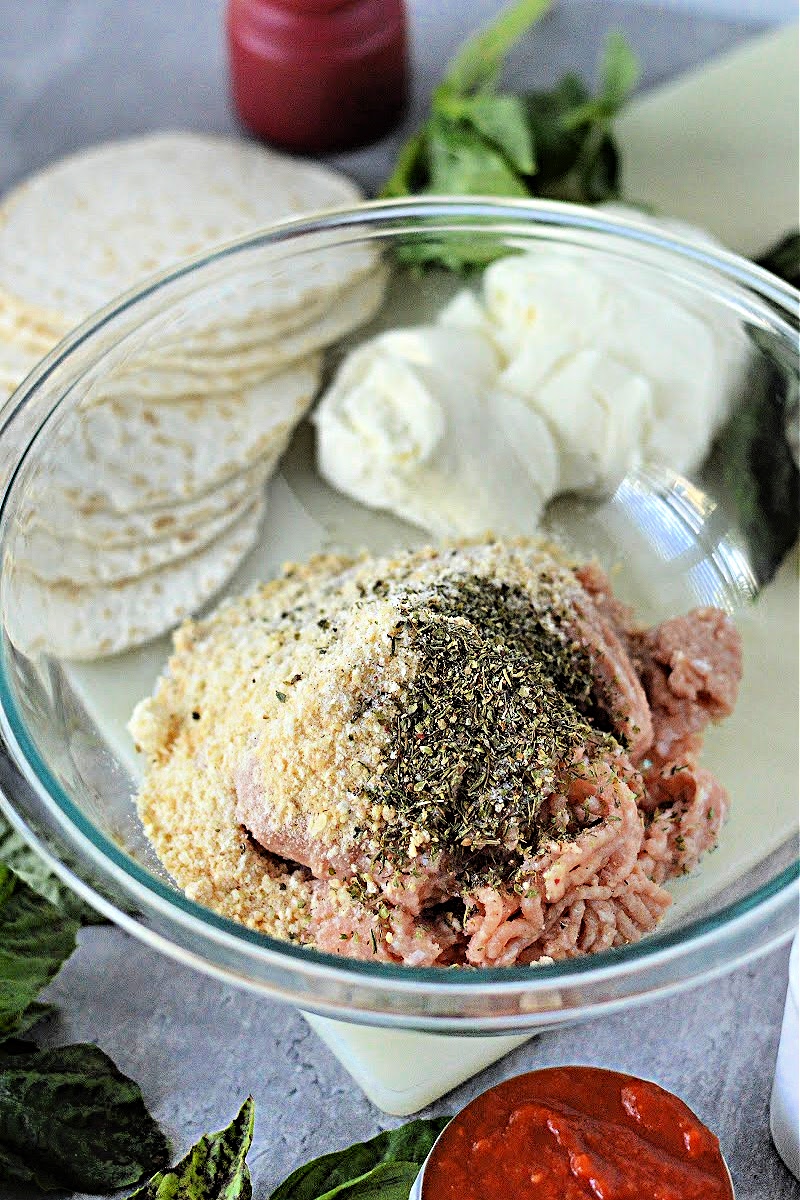 Keto Chicken Parm Smash Burgers