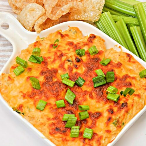 Low-Carb Buffalo Chicken Cottage Cheese Dip