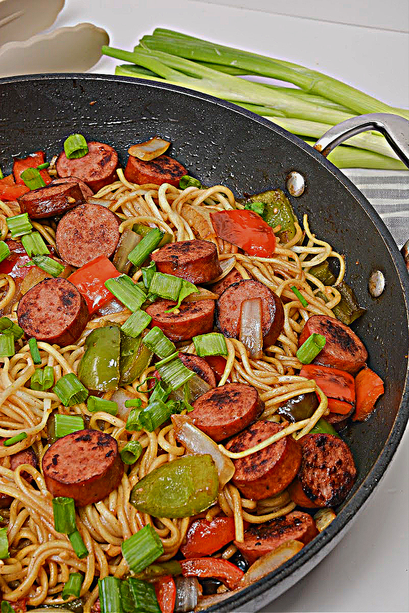 Low Carb Kielbasa Lo Mein