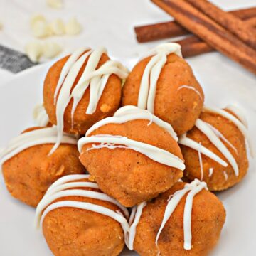 No Bake Keto Pumpkin Cake Balls