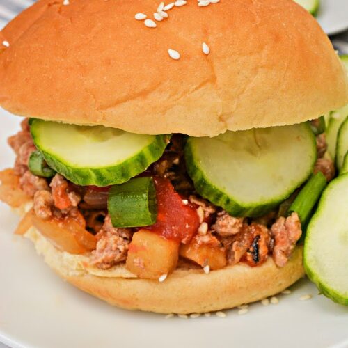 Low Carb Asian Sloppy Joes
