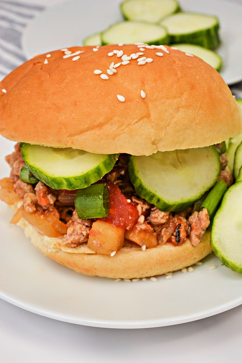 Low Carb Asian Sloppy Joes