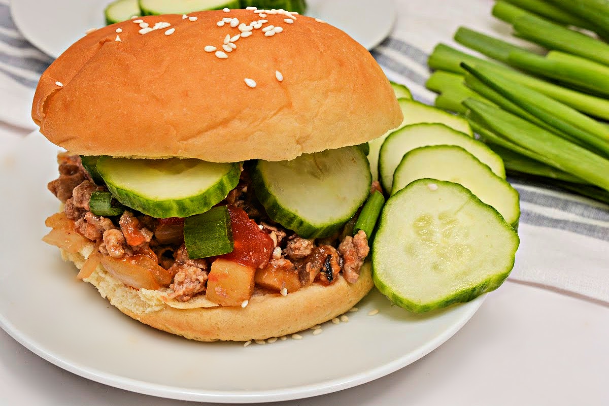 Low Carb Asian Sloppy Joes