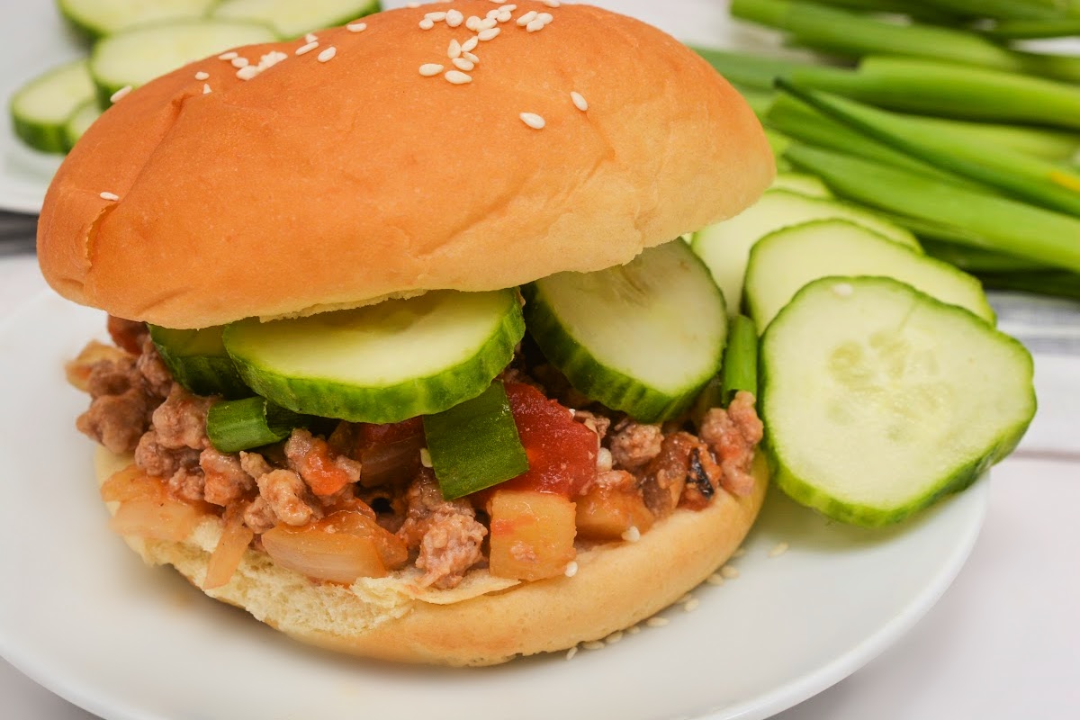 Low Carb Asian Sloppy Joes
