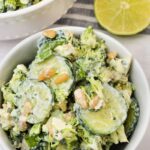 Low Carb Broccoli Cucumber Salad