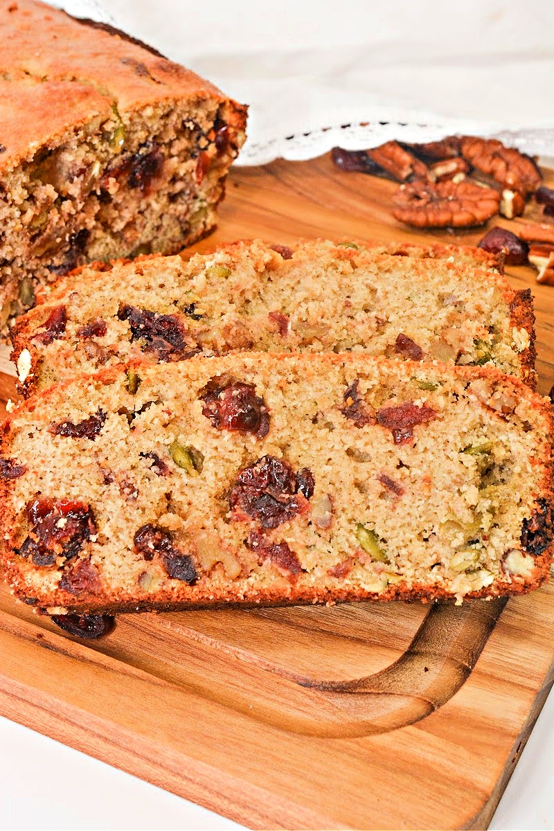 Keto Fruit Cake - Easy Low Carb Holiday Recipe