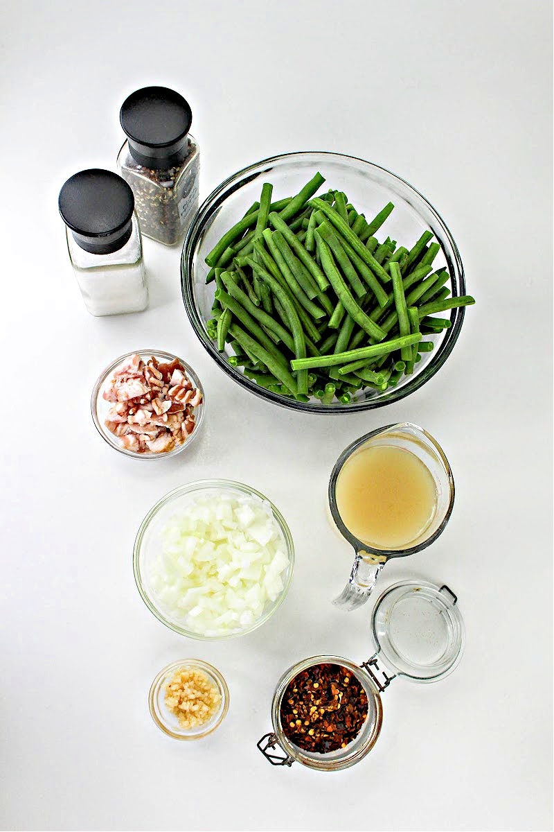 Low Carb Crockpot Green Beans