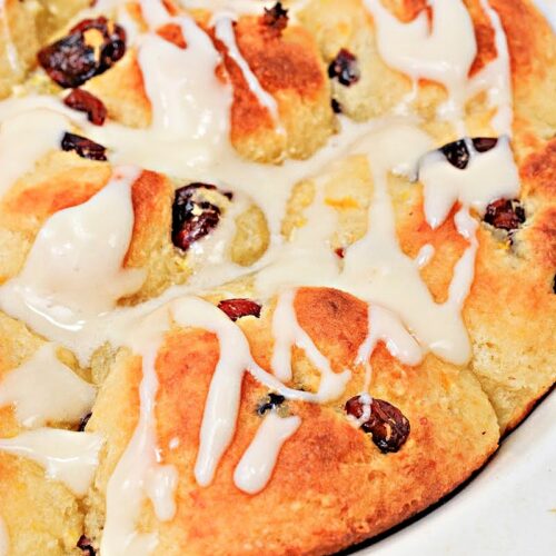 Low Carb Orange Cranberry Mini Buns