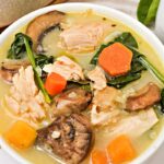 Low-Carb Autumn Chicken and Rice Soup