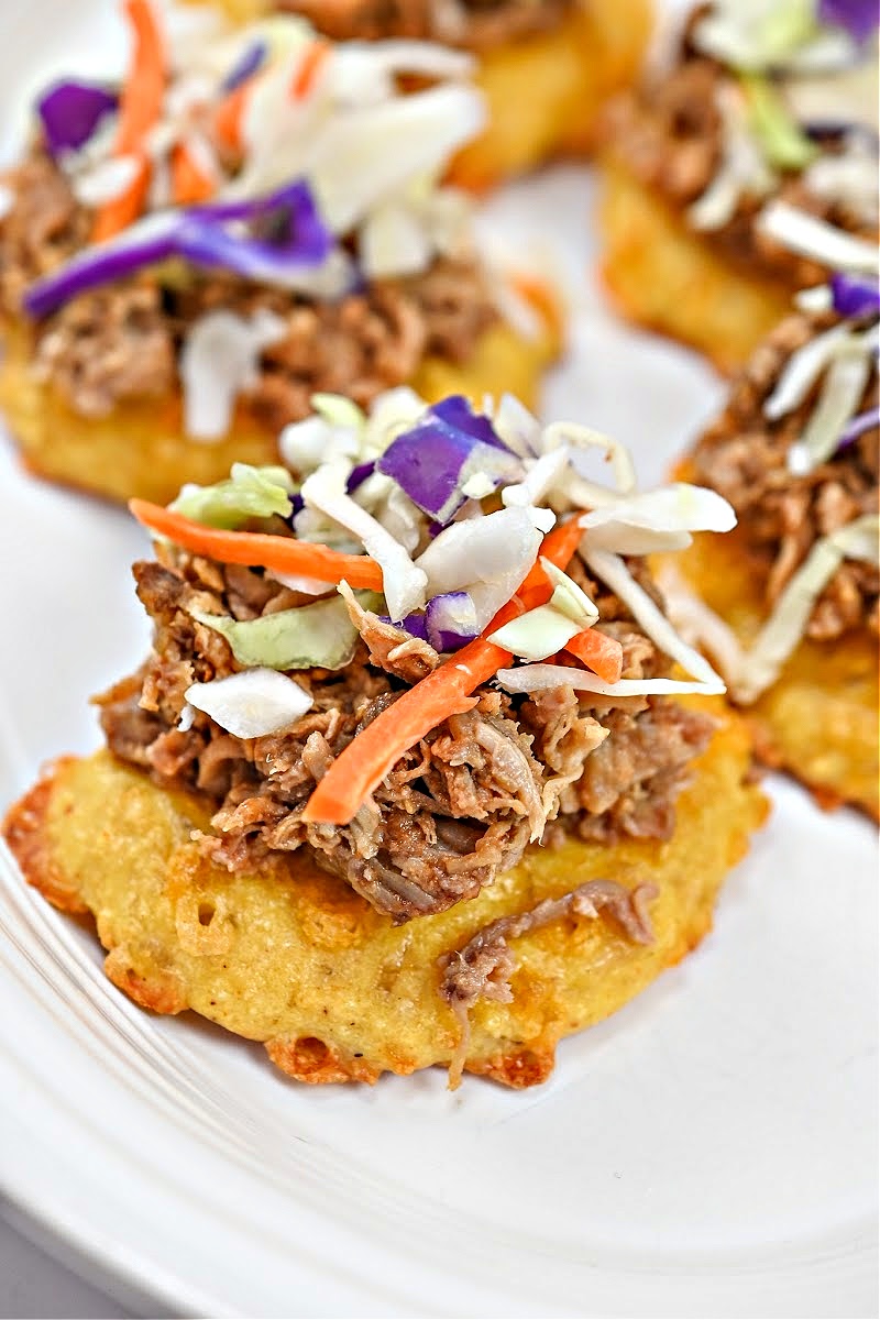 Keto Pulled Pork Biscuit Bites