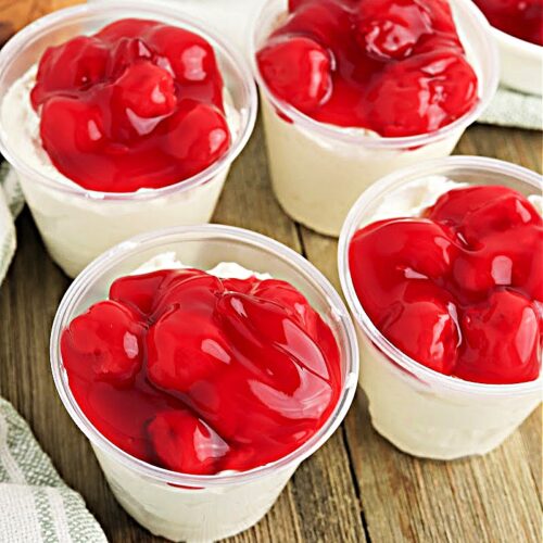 Low Carb Cherry Cheesecake Cups
