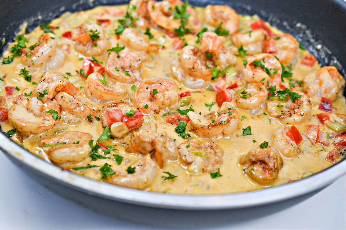 Creamy Keto Cajun Shrimp